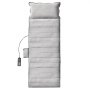 Cojín de masaje de cuerpo completo VEVOR en color gris con reposacabezas y control remoto en el lateral.