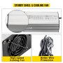 VEVOR Cargador de batería para carrito de golf 48 V Cargador de coche de club 15 A Cargador eléctrico de carrito de golf Cargador de batería de coche de 3 pines redondo/LED Cargador de batería de coche de coche Carcasa de aluminio Power Wise Cargador de batería de carrito de golf para Ez Go Yamaha