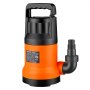 Bomba de agua sumergible VEVOR con manguera de 7,6 m (25 pies), 1,2 HP, 5000 GPH, bomba de sumidero portátil para extracción de agua, material termoplástico, para vaciar piscinas, estanques de jardín, jacuzzis y sótanos, resistente al agua IPX8.