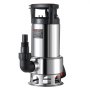 Bomba de sumidero VEVOR de 1 HP, 4020 GPH, elevación de 30 pies, sumergible de acero inoxidable, con cable de alimentación de 26 pies, interruptor de flotador de encendido/apagado automático, para drenaje de agua limpia y sucia en sótanos, inundaciones, piscinas, estanques, jardines, jacuzzis.