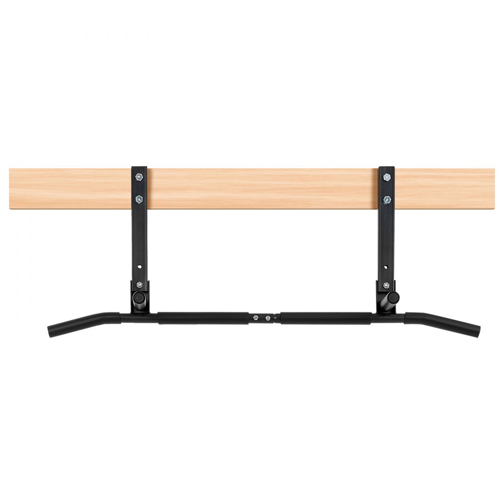 Barra de dominadas VEVOR para montaje en viga, barra de dominadas para gimnasio en casa, dominadas multiagarre, estación de entrenamiento multifuncional de 107 cm de ancho, barras de acero resistente para ejercicios de la parte superior del cuerpo, capacidad de 200 kg.