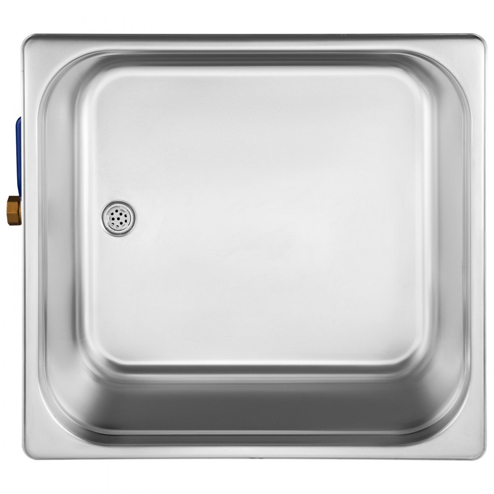 Limpiador ultrasónico VEVOR de 15 l (calentador de 600 W, ultrasónico de 360 W), limpiador digital profesional de piezas de laboratorio con temporizador de calentamiento para la limpieza de instrumentos dentales de vidrio.