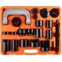 Kit de prensa de rótula VEVOR, 23 piezas, herramientas de extracción e instalación de rótula C-press, para la mayoría de vehículos 2WD y 4WD, kit de reparación de rótula resistente para reparación automotriz.