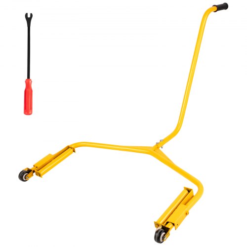 VEVOR Tire Dolly 450 LBS Capacidad de carga Rueda Dolly Camión Neumático Rueda Dolly Carro de servicio pesado Herramienta de elevación de neumáticos fácil de usar