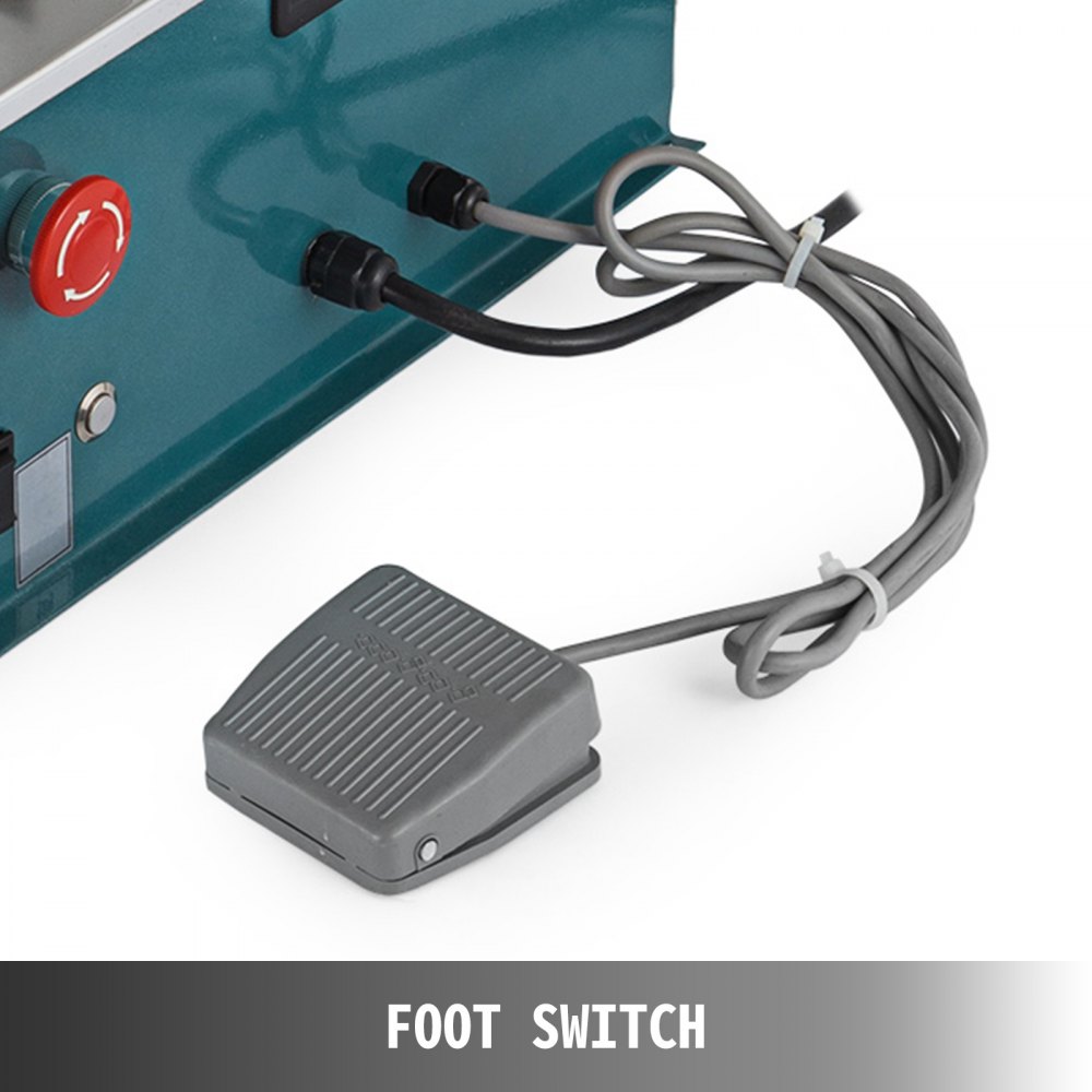 VEVOR Máquina Eléctrica de Esquina Redonda Máquina Cortadora de Papel de Filete de Servicio Pesado Esquinas Redondas con 7 Cortadoras de Papel de Filete R3-R6, R8-R10 incorporadas Tarjeta de Nombre de Corte