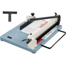 VEVOR Cortador de papel industrial A3, cortador de papel resistente de 17 pulgadas, 500 hojas de papel con guía de corte transparente para oficinas, escuelas, negocios y tiendas de impresión