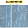 Cortadora de papel industrial VEVOR A4 de alta resistencia, cortadora de papel de 12 pulgadas, resistente, con capacidad para 400 hojas, con guías de corte transparentes para oficinas, escuelas, empresas e imprentas.