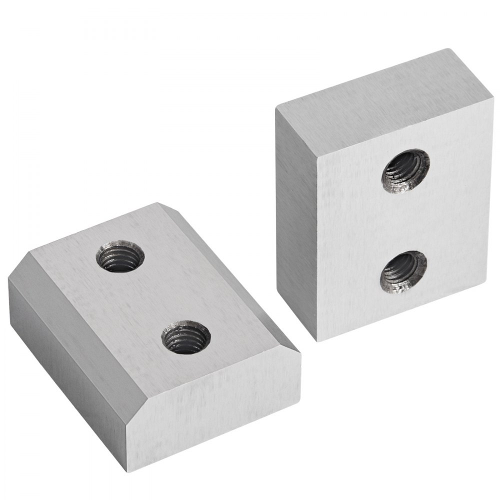 VEVOR Cuchillas de repuesto para cortador de barras de refuerzo de 0.630 in, material de acero Cr12MoV para cortador eléctrico de barras de refuerzo de 5/8 pulgadas, 12 cuchillas con 24 tornillos hexagonales y 24 arandelas de resorte
