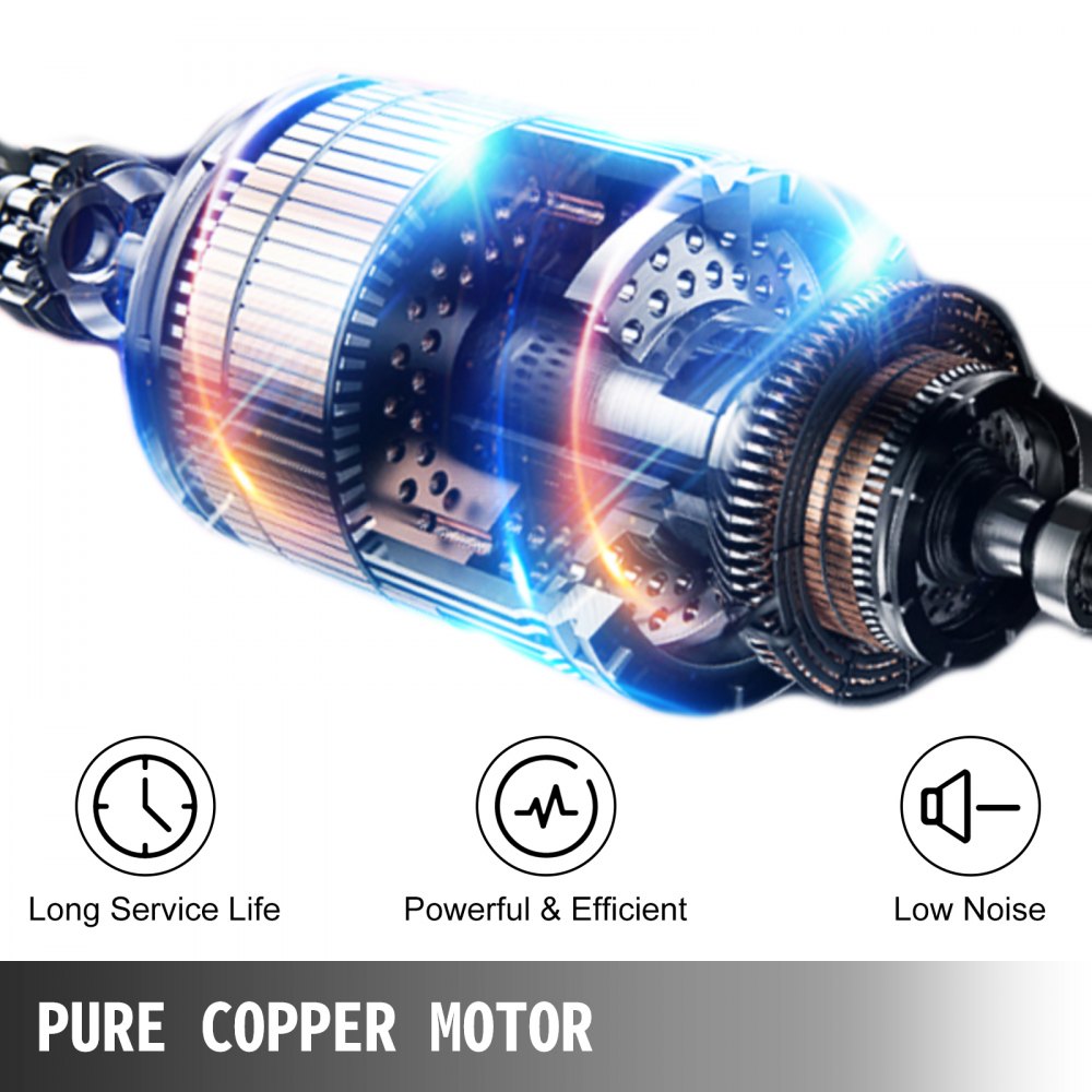 Dobladora de varillas de refuerzo eléctrica portátil VEVOR de 900 W, herramienta para doblar varillas de refuerzo de acero n.° 5 para construcción, diseño compacto y resistente.