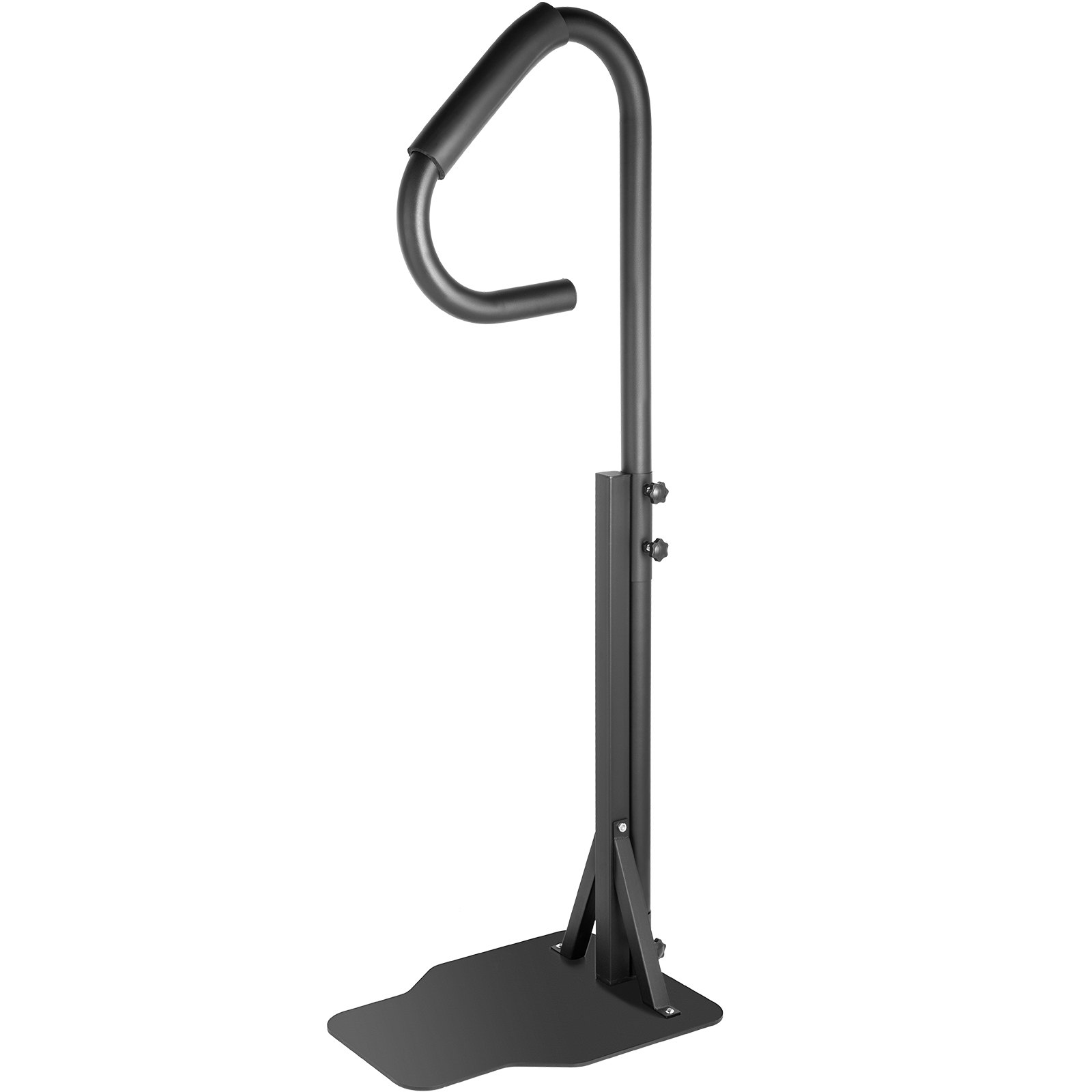 VEVOR - Pasamanos para bañera de hidromasaje de 600 libras de capacidad, pasamanos lateral de spa, 56 pulgadas, base deslizante, escalones de spa, bañera de hidromasaje de hierro pesado, escalón lateral de spa, empuñadura de esponja de goma, diseño esmerilado, tubo de riel caliente para baño interior/exterior