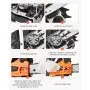 Motosierra de gasolina VEVOR de 62 cc, de 20 pulgadas, 3,8 HP con mango antideslizante, con doble depósito de combustible, ideal para cortar madera, podar árboles y limpiar terrenos.