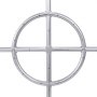 Quemador de gas circular de acero inoxidable para brasero VEVOR con orificios precisos de distribución de gas.
