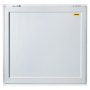 Ventana de concesión VEVOR de 91 x 91 cm, de aleación de aluminio, con 4 ventanas corredizas horizontales, puerta de toldo y gancho de arrastre, ideal para camiones de comida y remolques de concesión.