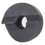 Componente del kit de punzón hidráulico VEVOR, pieza metálica circular negra con orificio roscado.