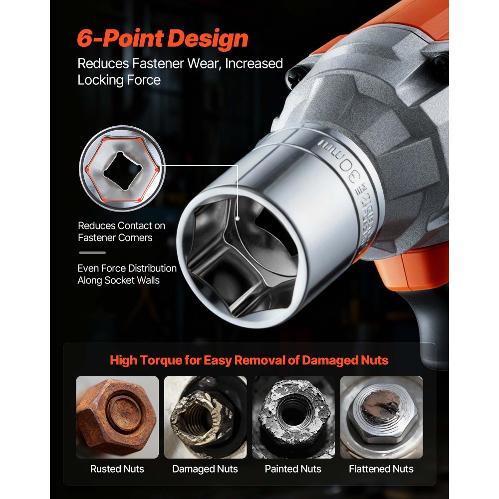 VEVOR Juego de Herramientas Mecánicas de 314 Piezas, Juego de Dados Métricos, Llaves, Puntas de Destornillador, Accesorios y Estuche, con Etiquetas de Tamaño para Reparaciones de Automóviles, Hogar