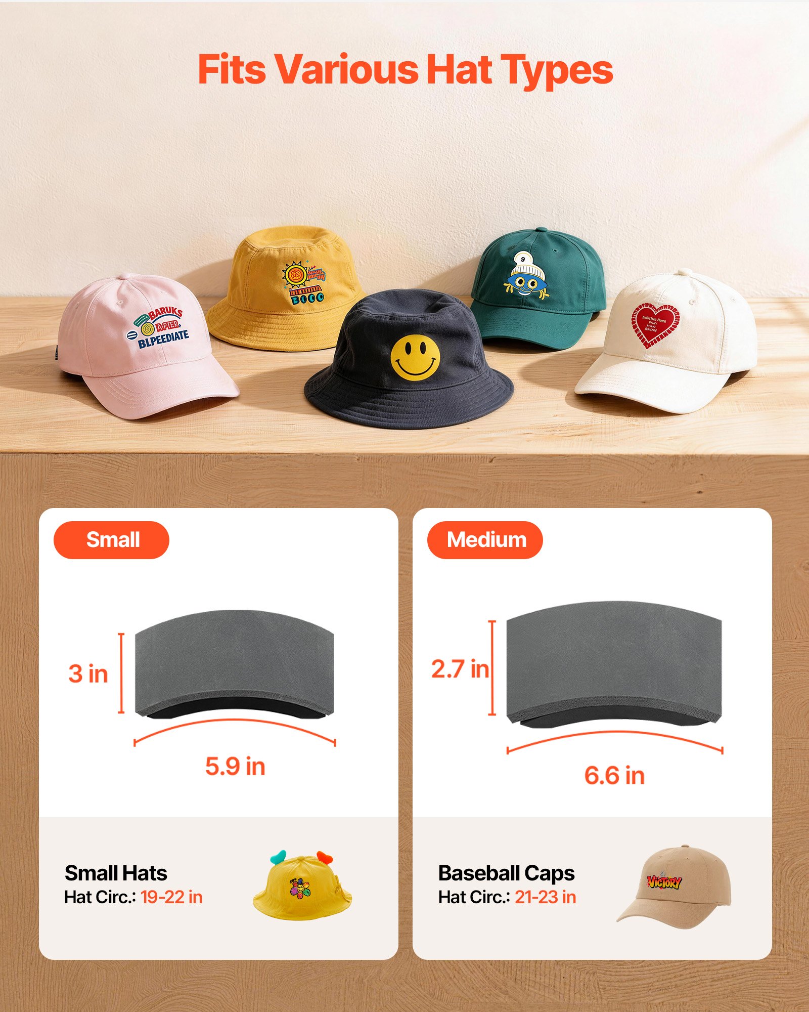 Máquina de prensado térmico VEVOR para sombreros, con 2 placas intercambiables y estirador de gorras, control preciso de temperatura y tiempo, prensa térmica para sombreros y gorras, para proyectos de termoadhesivo y sublimación, azul claro.