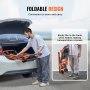 Silla de escalera manual VEVOR, capacidad de carga de 159 kg, silla de ruedas plegable de emergencia con 4 ruedas, silla de transporte portátil para ambulancias, bomberos y evacuación de personas mayores y personas con discapacidad.