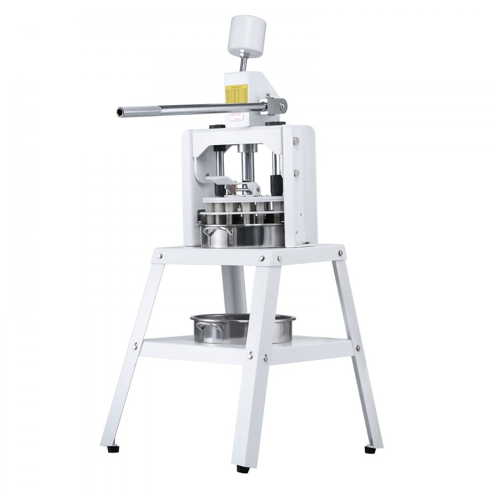 VEVOR - Divisor de masa manual, 10 unidades, cortador de masa con prensa manual, máquina para hacer pan para panadería
