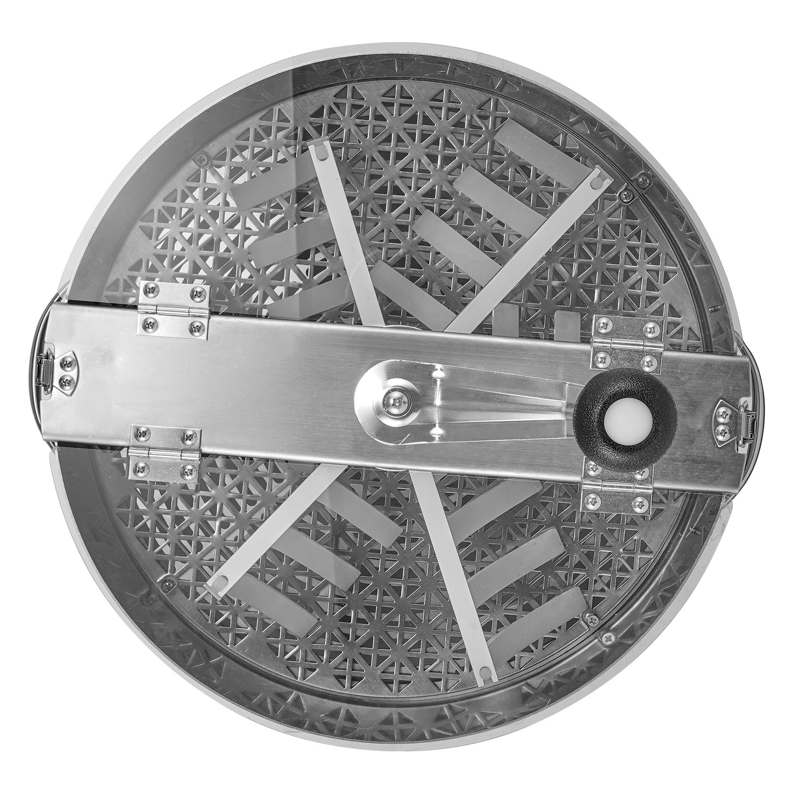 VEVOR Cortadora de hojas de cogollos, máquina cortadora manual de cogollos de acero inoxidable de 16 pulgadas, con cubierta transparente de PET para corte visual, podadoras manuales incluidas, para co