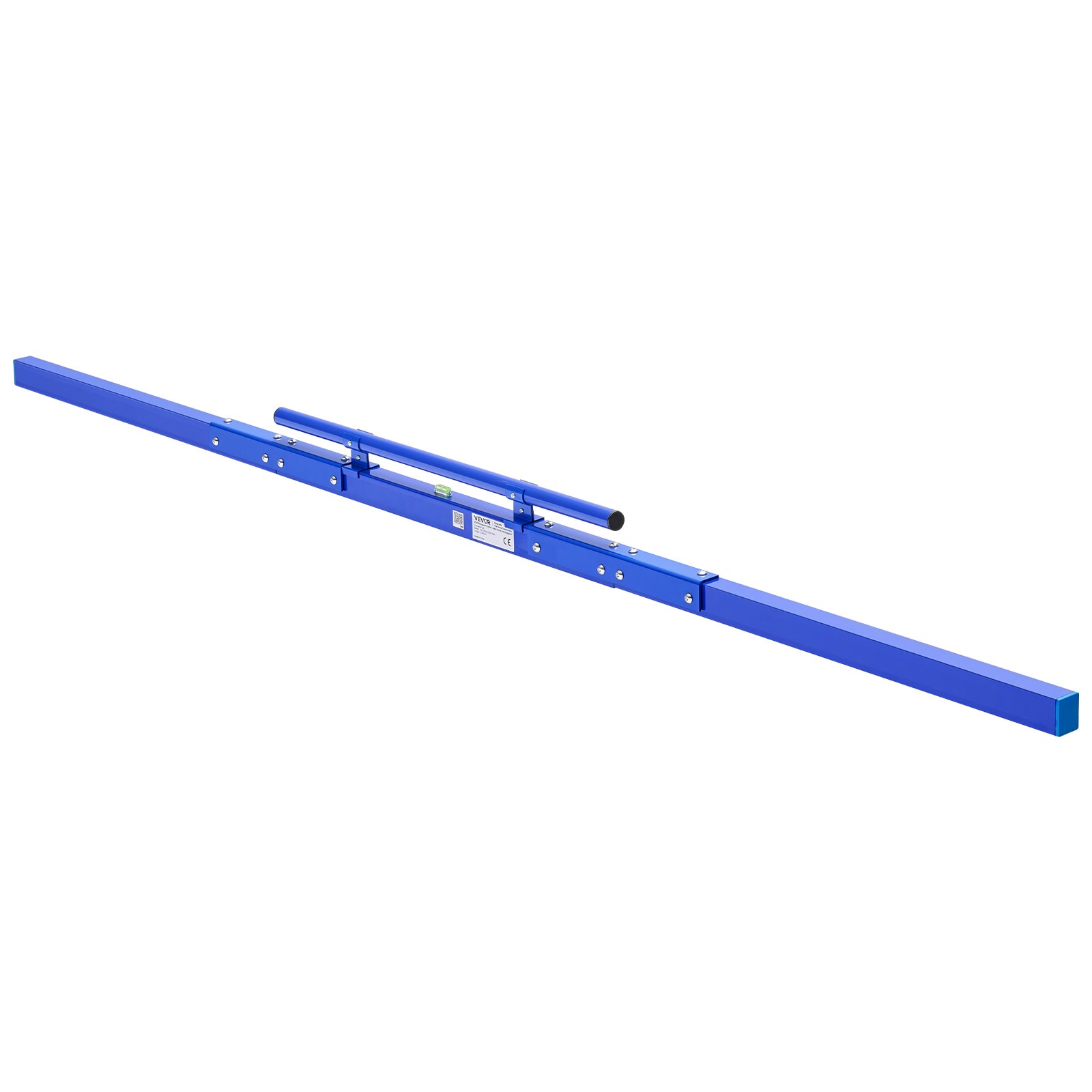 VEVOR Regla Niveladora para Hormigón 2430 mm de Aleación de Aluminio, Herramienta de Nivelación, Llana Manual con Nivel de Burbuja, Asa Integrada, Diseño Ligero para Patios, Aceras, Garajes y Losas