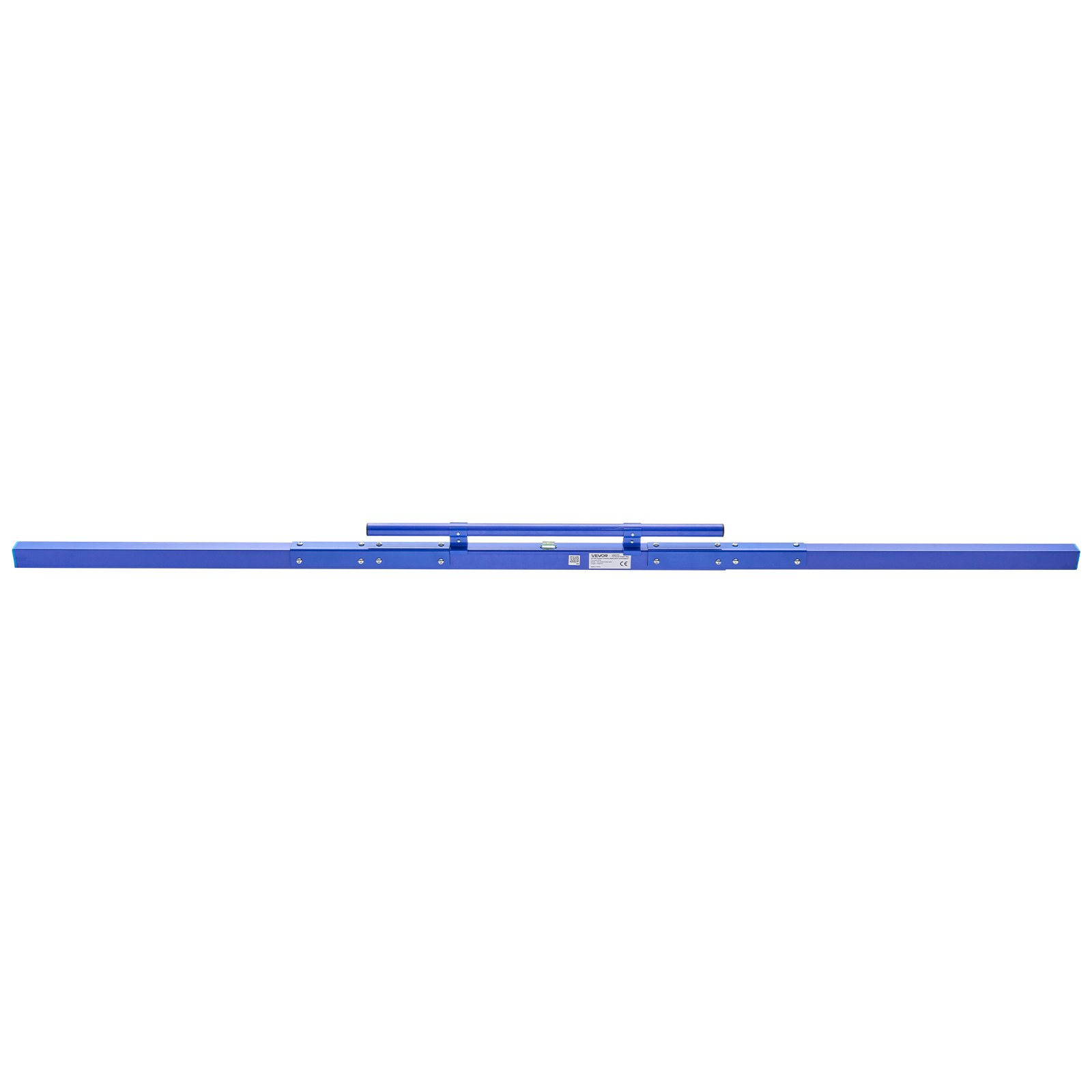 VEVOR Regla Niveladora para Hormigón 2430 mm de Aleación de Aluminio, Herramienta de Nivelación, Llana Manual con Nivel de Burbuja, Asa Integrada, Diseño Ligero para Patios, Aceras, Garajes y Losas