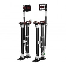 Zancos para paneles de yeso VEVOR Zancos para herramientas de aluminio 24''-40'' Pintura ajustable Negro