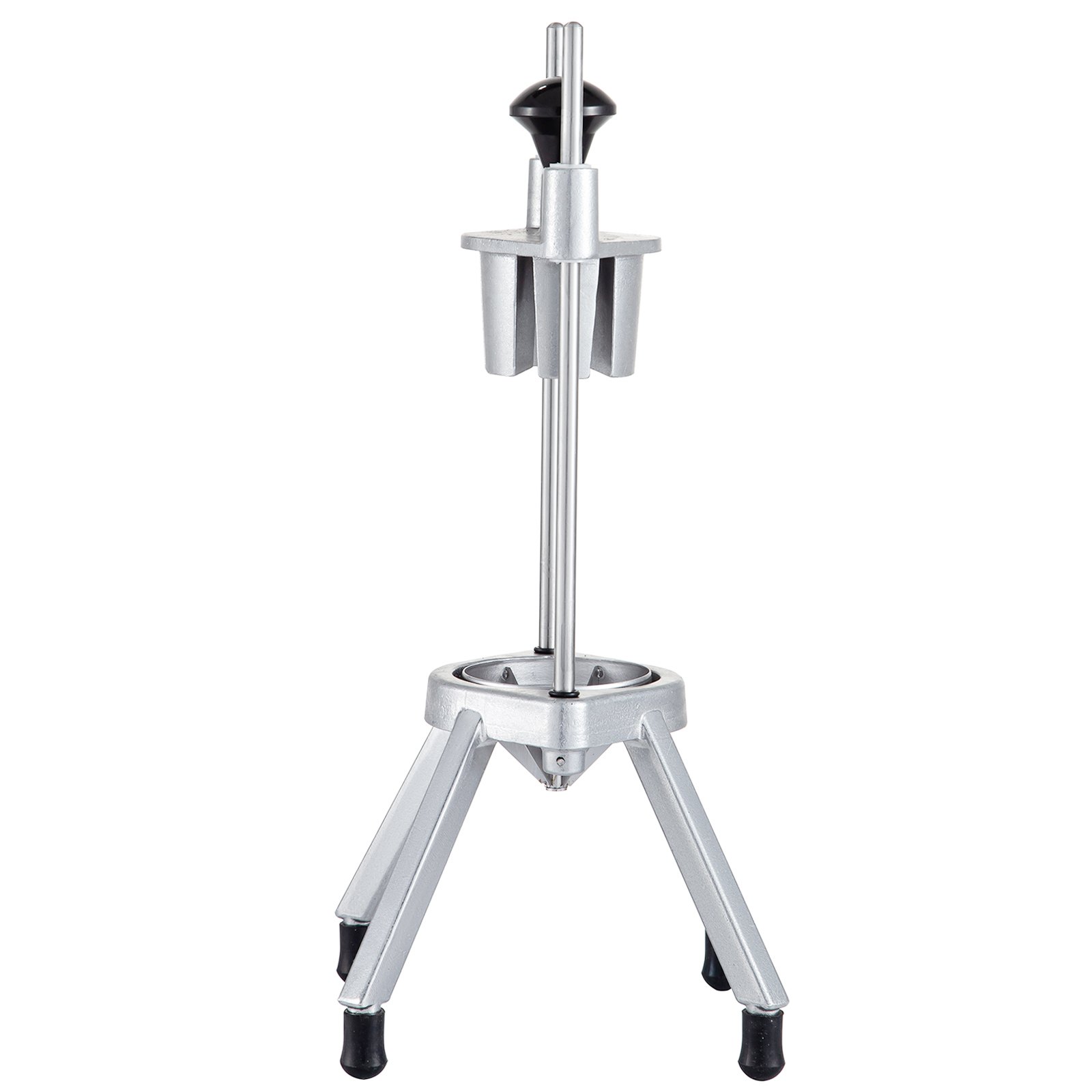 Cortador de lima y fruta VEVOR con estructura de metal resistente y mango ergonómico.