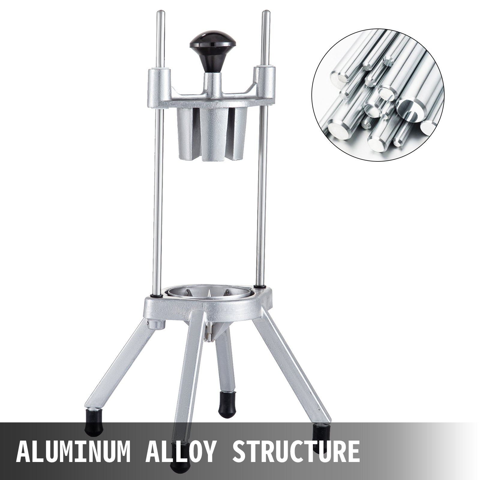 Cortadora de lima y fruta VEVOR con estructura de aleación de aluminio resistente.