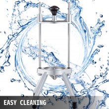 VEVOR 6 secciones Commercial Easy Wedger Hoja de acero inoxidable Fruit Lim Slicer, Lemon Cutter para Home Bar Restaurant