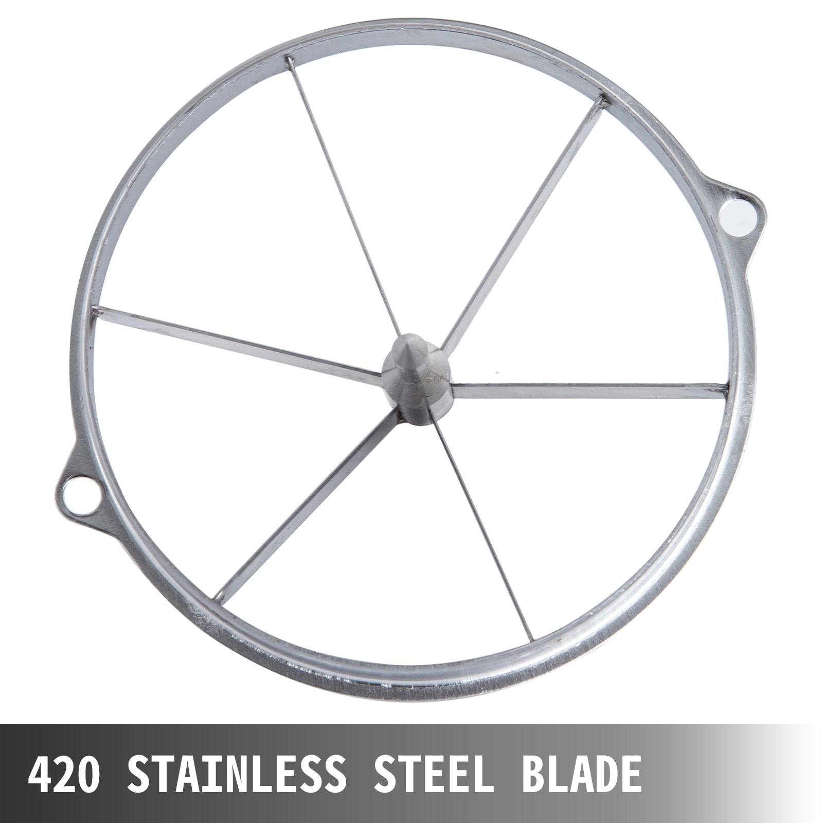 VEVOR-cortador de lima y fruta con hoja de acero inoxidable, cortador de limón para casa, Bar y restaurante, comercial, fácil de cortar, 6 secciones