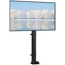 VEVOR Soporte motorizado para TV de 32 a 70 pulgadas con control remoto de altura ajustable de 28.74 a 68.11 pulgadas, capacidad de carga de 69.9 kg