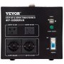 Convertidor de voltaje VEVOR st-5000va con múltiples tomas de salida y puertos usb.