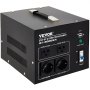 Convertidor de voltaje VEVOR st-3000va, transformador elevador y reductor, múltiples salidas de voltaje, caja negra