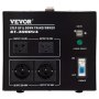 Convertidor de voltaje VEVOR con puertos USB, interruptor de encendido y múltiples opciones de salida para varios voltajes.