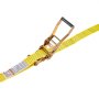 VEVOR Ratchet Straps, 2 in x 15 ft, Heavy Duty Tie Down Straps with Double J Hook, 5000 lbs Break Strength, Carry Bag, Tie Down Ratcheting for Moving, Trailers, Motorcycles, Kayaks, Car Roof, 6 Pack
