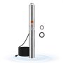 Bomba sumergible para pozo profundo de 1,5 HP, de acero inoxidable, 31,7 GPM, 276 pies