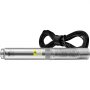 Bomba sumergible para pozo profundo VEVOR, 1 HP, 230 V/60 Hz, caudal de 37 gpm, altura de elevación de 207 pies, con cable eléctrico de 33 pies, bomba de agua de acero inoxidable de 4 pulgadas para uso industrial, riego y doméstico, grado de impermeabilidad IP68
