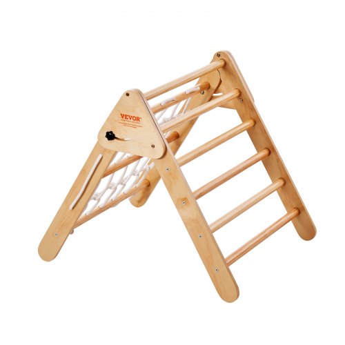 Set De Escalada Montessori 7 En 1 Con Cojín – Triángulo De Trepa Para Interiores – Juguete Para Niños 1-3 Años – Madera De Abedul – Capacidad 50 Kg