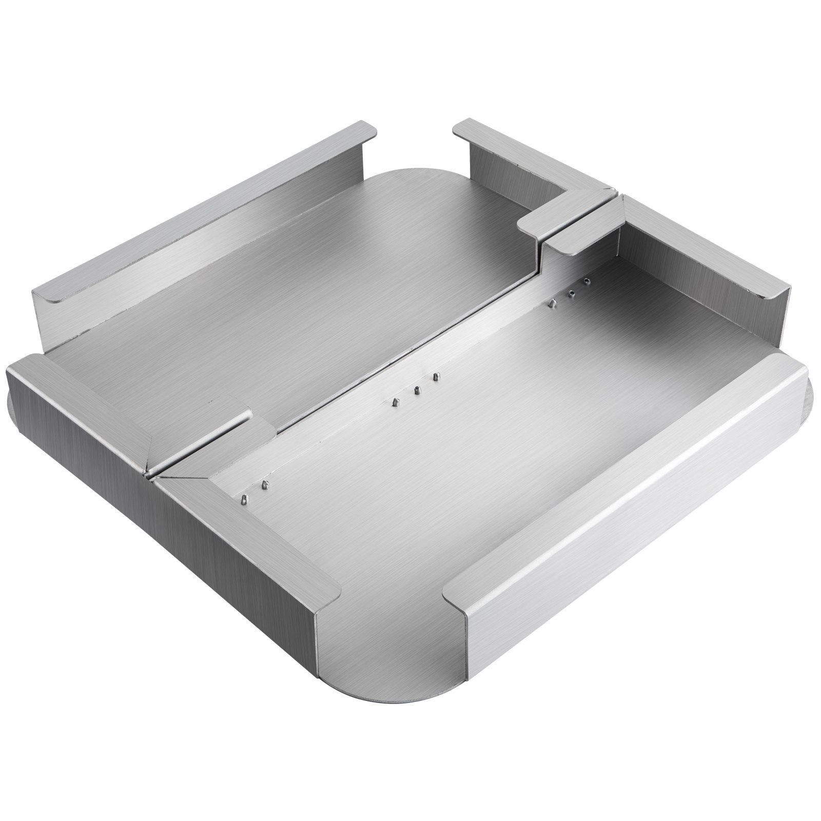 VEVOR Fire Pit Heat Shield, 26 x 26 pulgadas Defensor de cubierta y protector de césped, deflector de calor de hoguera de alta temperatura, alfombrilla de hoguera para protección de césped, almohadilla de hoguera para exteriores, hogueras, quema de madera, cuadrada
