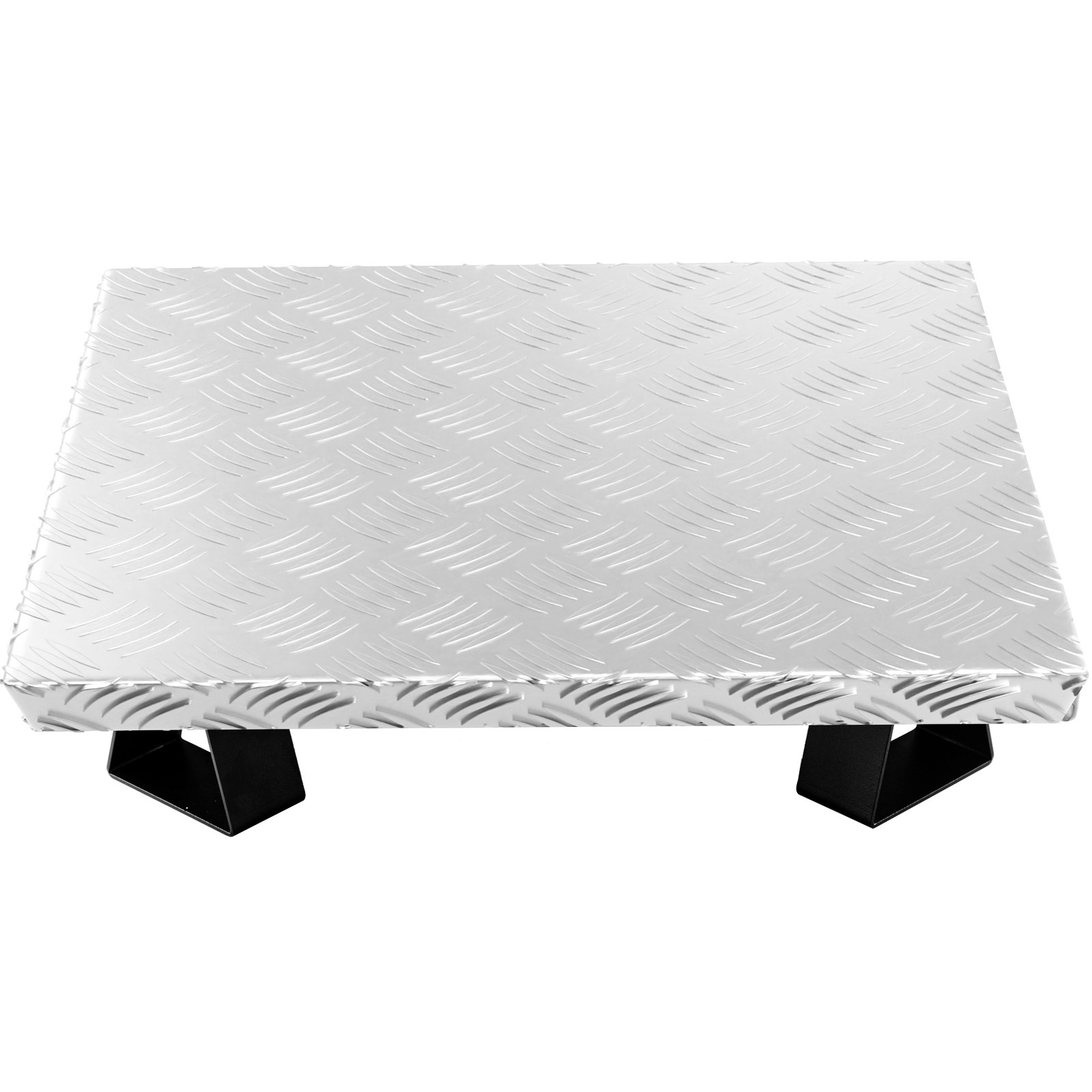 VEVOR Fire Pit Heat Shield, 26 x 26 pulgadas Defensor de cubierta y protector de césped, deflector de calor de acero al carbono de alta temperatura para protección de césped, almohadilla de hoguera para exteriores, hogueras, quema de madera, cuadrado