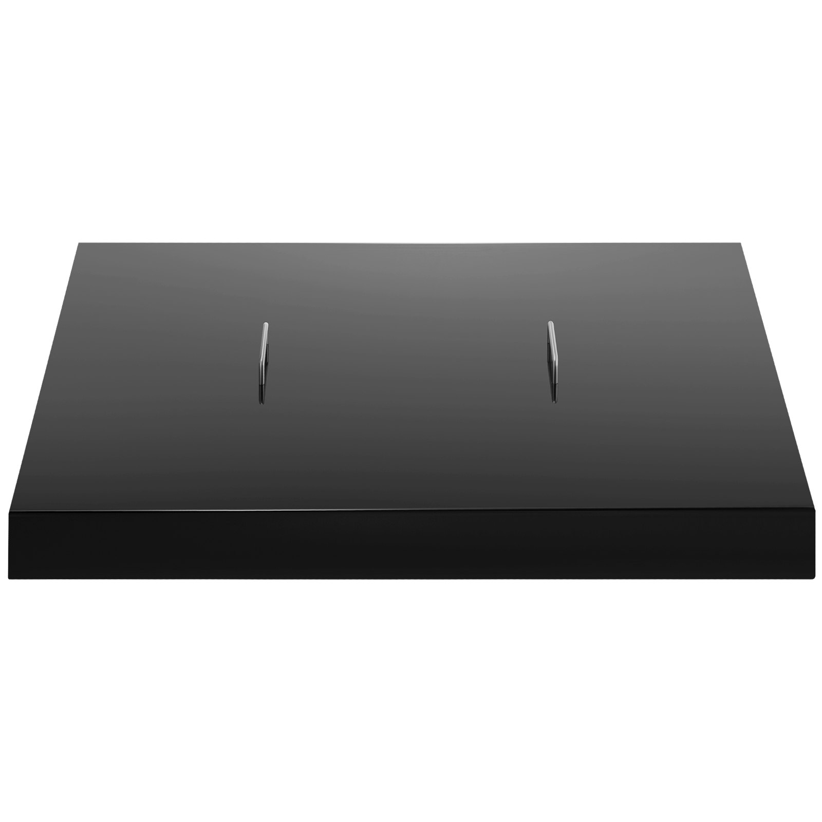 Cubierta de parrilla VEVOR, compatible con parrilla Blackstone de 28", tapa de parrilla de acero al carbono negro con recubrimiento en polvo con mango de acero inoxidable para barbacoa al aire libre, accesorios de parrilla de piedra negra, negro