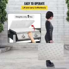 Cubierta para parrilla VEVOR, compatible con parrilla Blackstone de 28", tapa para parrilla con placa de diamante de aluminio liviano con mango de acero inoxidable para barbacoa al aire libre, accesorios para parrilla de piedra negra, plateado