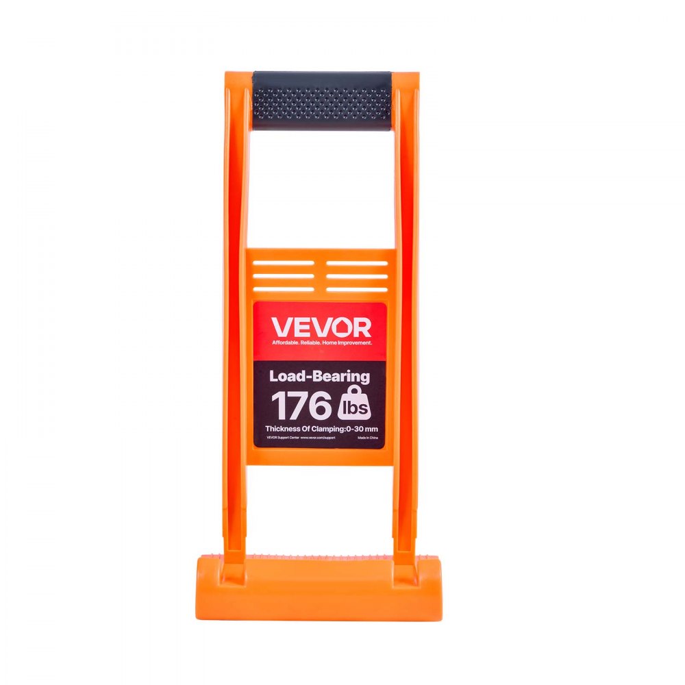 VEVOR 2 PCS Transportador de Paneles de Yeso con Asas para Madera Contrachapada, Herramienta de Plástico ABS con Capacidad de Carga de 79,8 kg para Madera Contrachapada, Tableros de Partículas