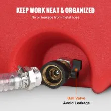 VEVOR Carrito de combustible de 16 galones, 7,8 L/min, contenedor portátil de tanque de almacenamiento de gas con bomba manual ruedas de goma, tanque de almacenamiento de transferencia de combustible para gasolina, máquina diésel, aceite, cortacésped, tractor, barco, motocicleta