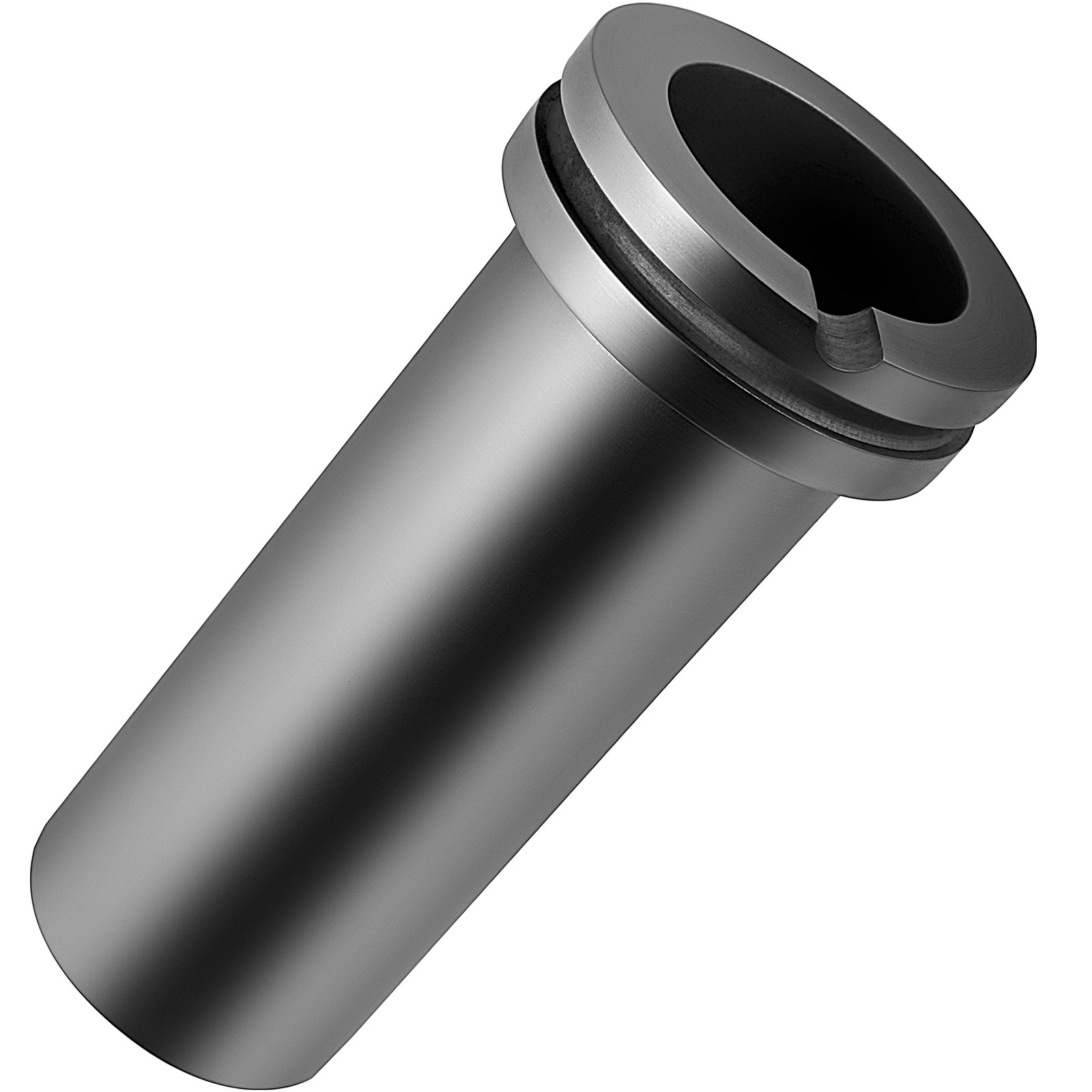VEVOR Crisol de grafito de alta pureza, horno de grafito de 2 kg, crisol de grafito de doble anillo para fundición de metal, oro, plata, cobre, aluminio, horno de fundición de metal y grafito