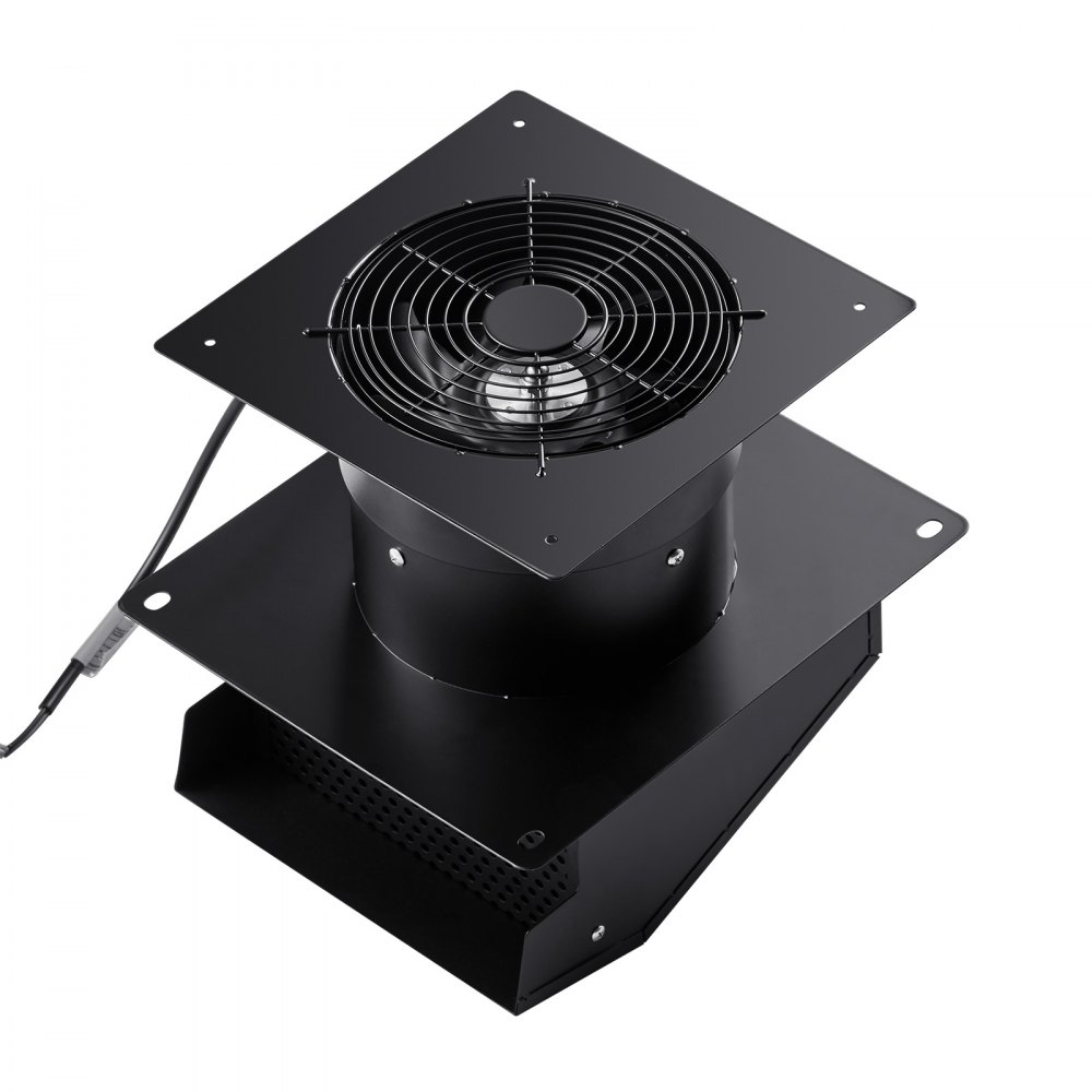 Ventilador de pared VEVOR de 6 pulgadas, 205 CFM, extractor de pared con motor de CA, silencioso, fácil instalación, ideal para baño, garaje, lavandería, trastero. Intercambiador de aire.