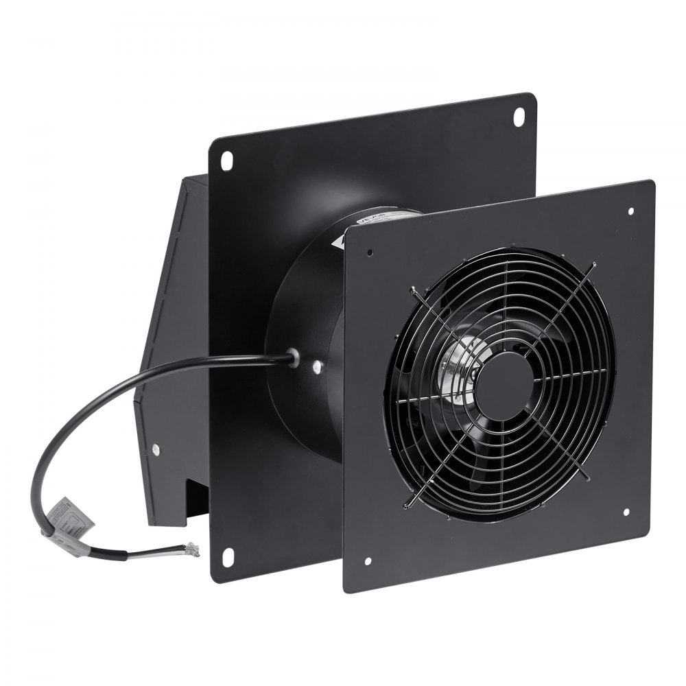 Ventilador de pared VEVOR de 6 pulgadas, 205 CFM, extractor de pared con motor de CA, silencioso, fácil instalación, ideal para baño, garaje, lavandería, trastero. Intercambiador de aire.