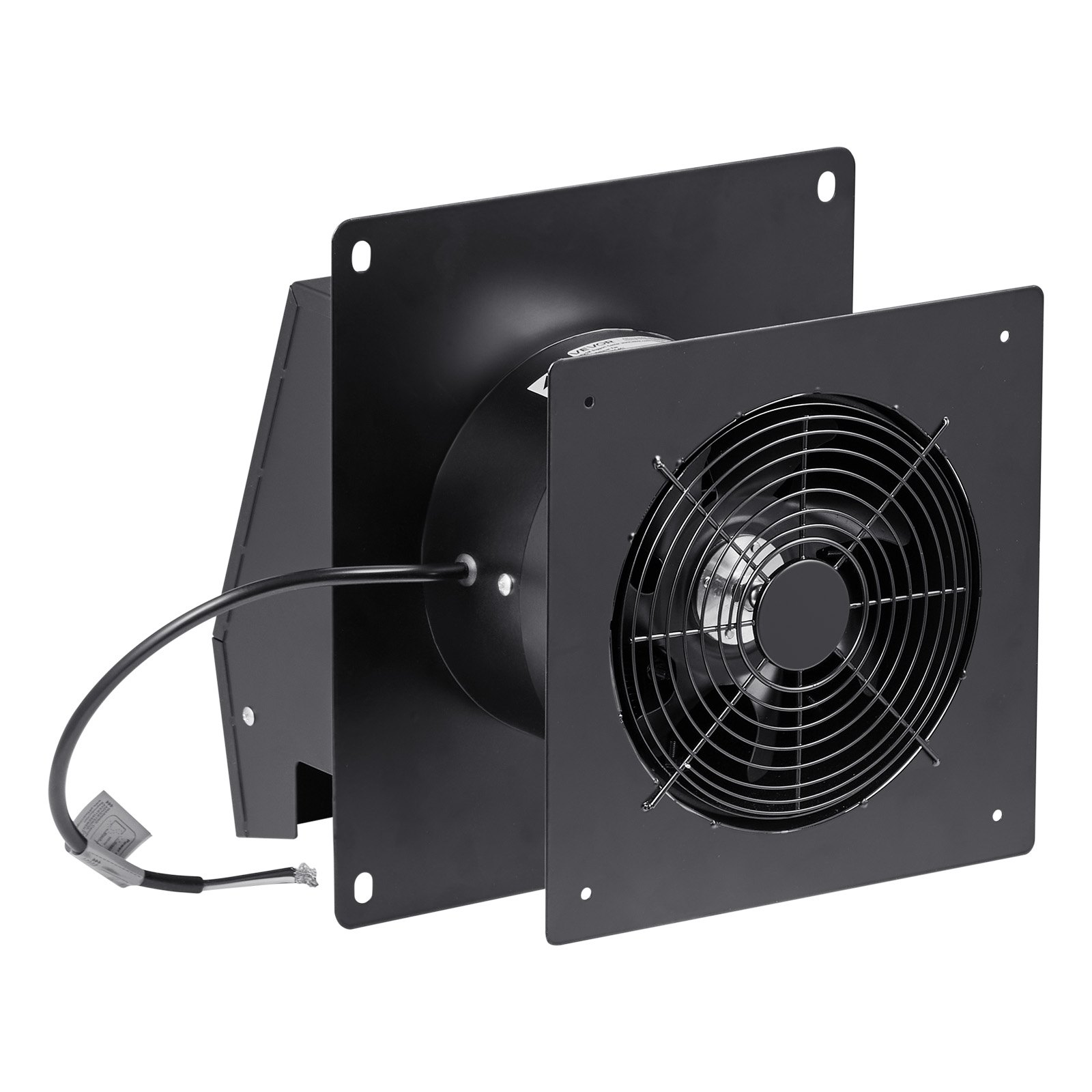 Ventilador de pared VEVOR de 6 pulgadas, 205 CFM, extractor de pared con motor de CA, silencioso, fácil instalación, ideal para baño, garaje, lavandería, trastero. Intercambiador de aire.