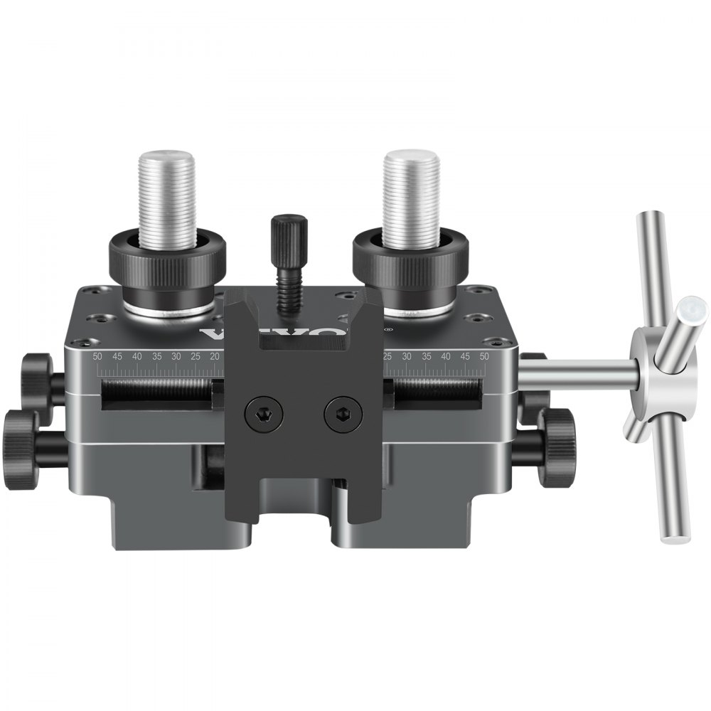 Herramienta de vista VEVOR para ajuste y mantenimiento de vista de alta precisión, herramienta de vista de aluminio, herramienta de ensamblaje de punta de vista delantera y trasera reversible para semiautomático (negro)