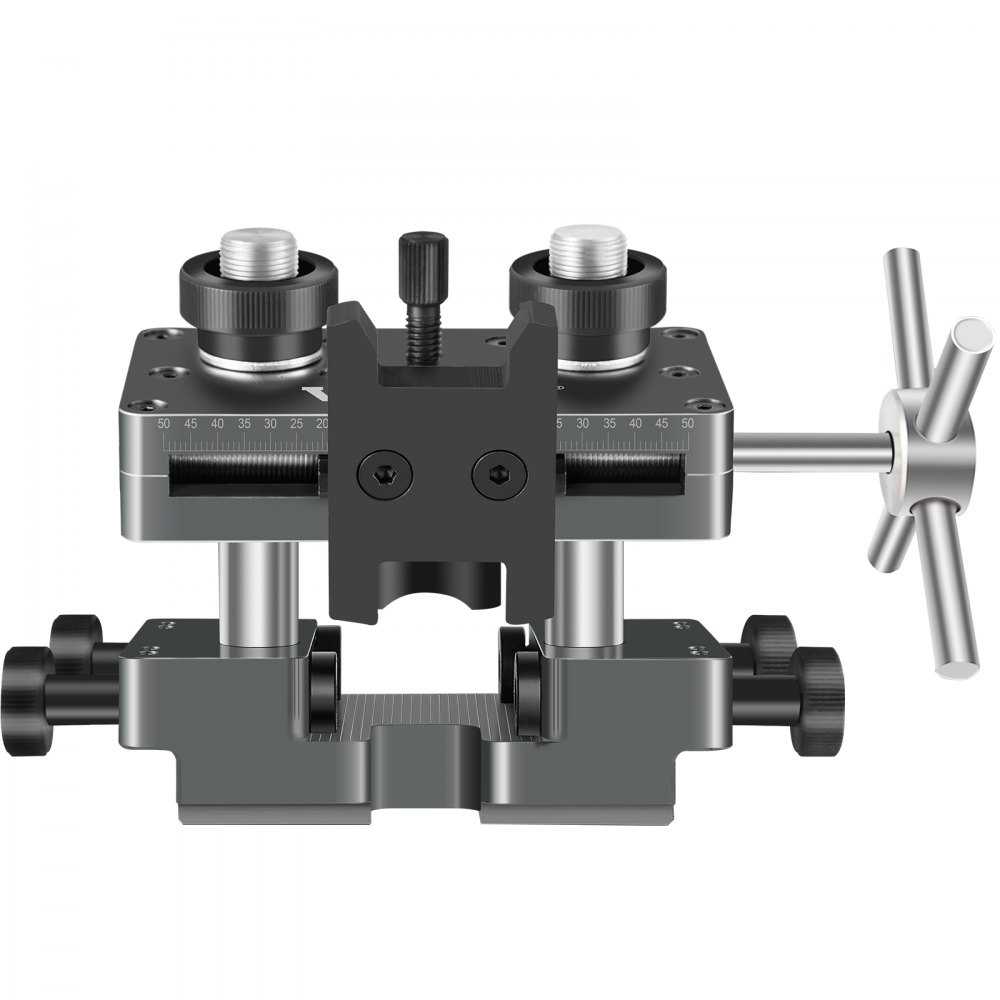 Herramienta de vista VEVOR para ajuste y mantenimiento de vista de alta precisión, herramienta de vista de aluminio, herramienta de ensamblaje de punta de vista delantera y trasera reversible para semiautomático (negro)